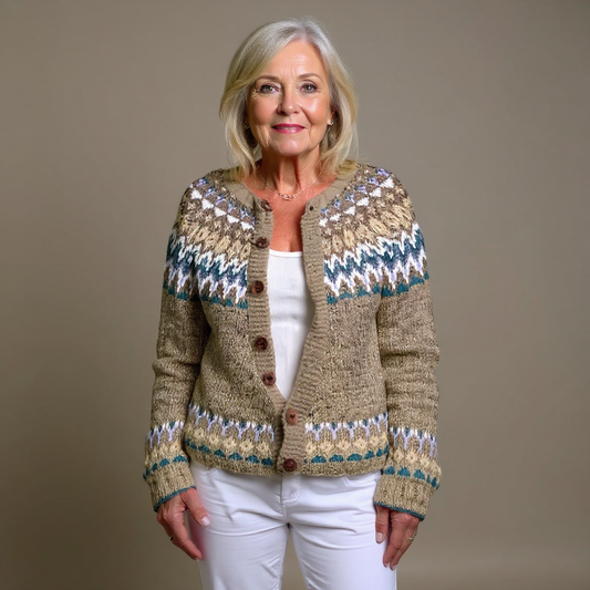 Cora | Vintage Icelandic Cardigan