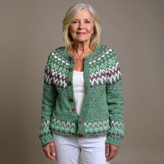 Delilah | Vintage Icelandic Cardigan