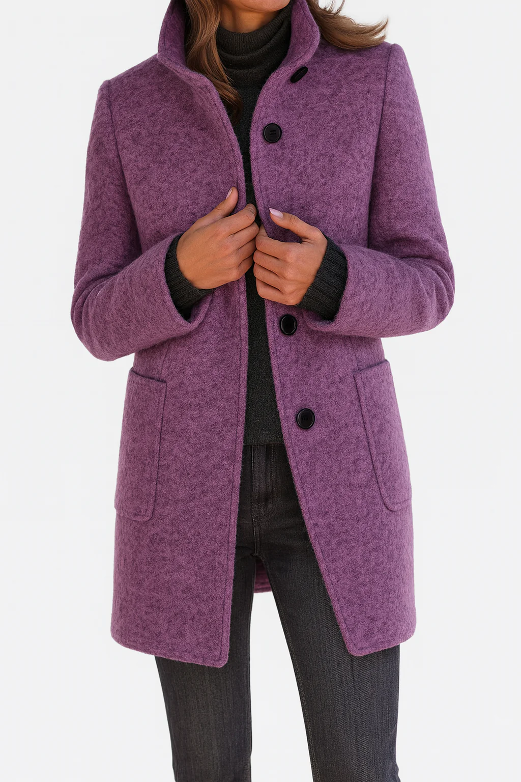Victoria™ Warm High-Collar Coat