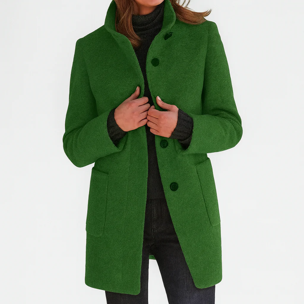 Victoria™ Warm High-Collar Coat