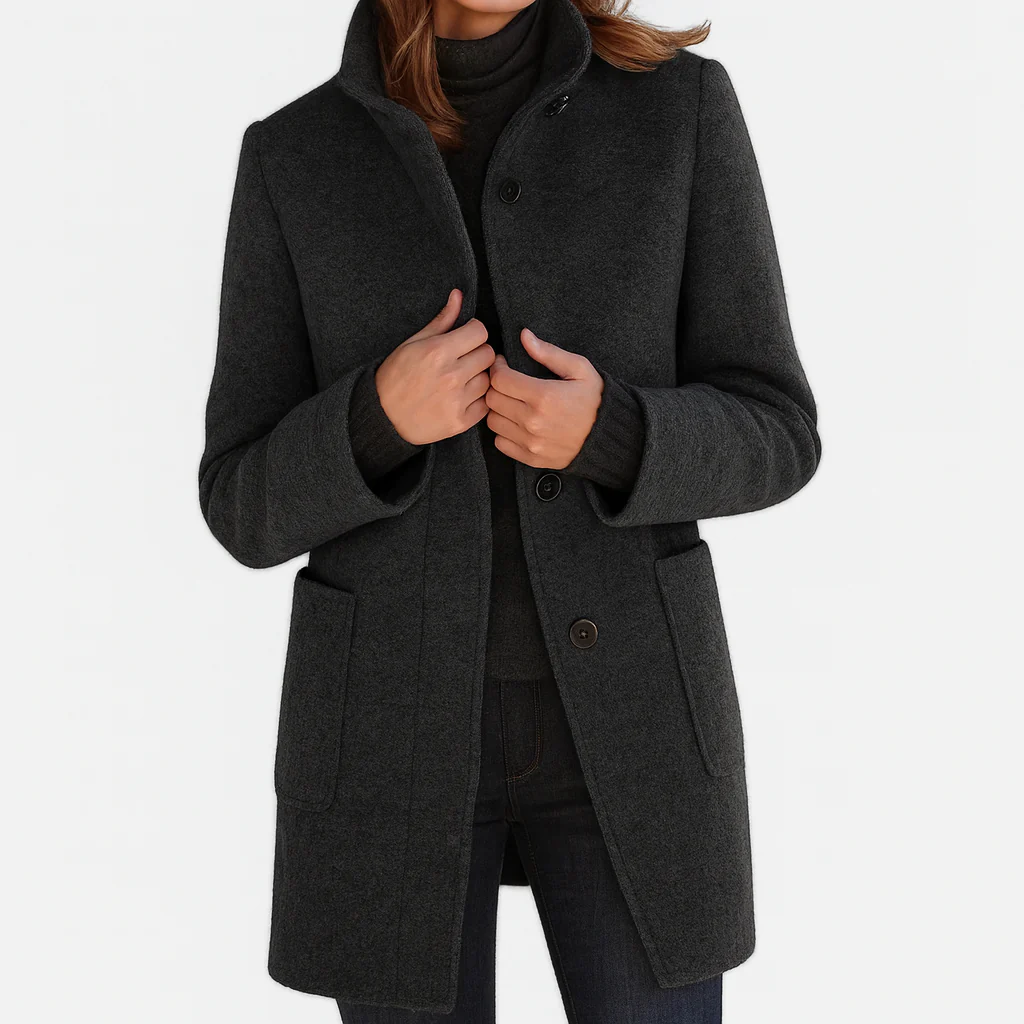 Victoria™ Warm High-Collar Coat