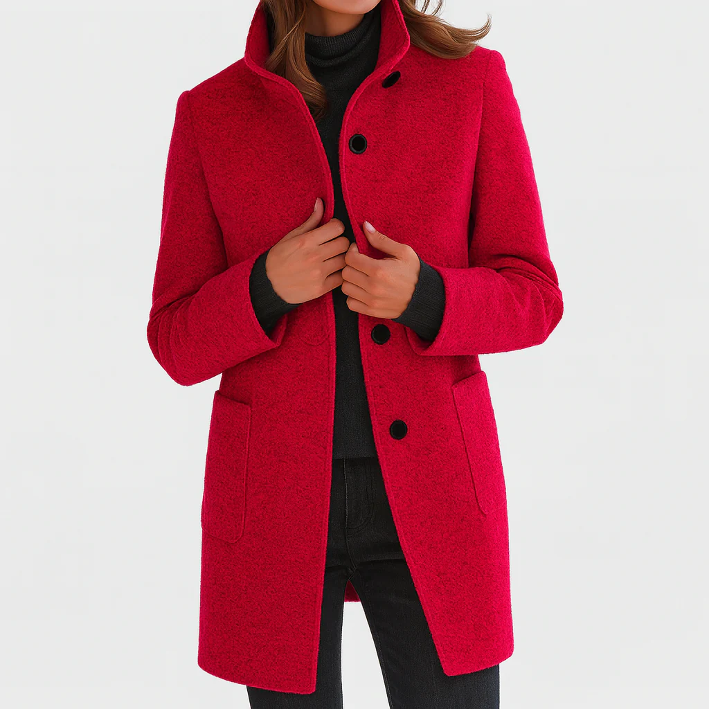 Victoria™ Warm High-Collar Coat