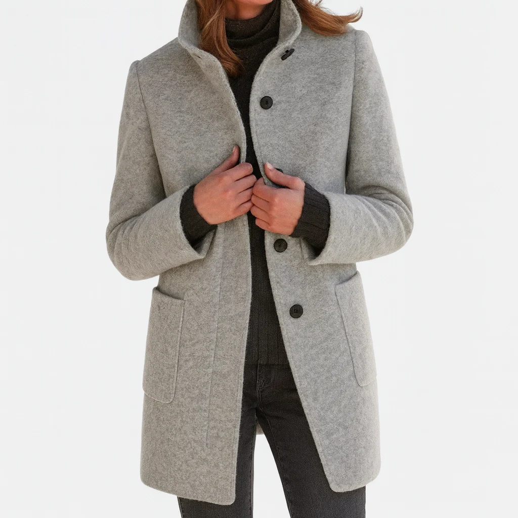 Victoria™ Warm High-Collar Coat