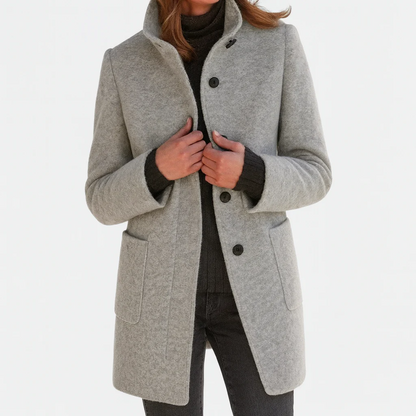 Victoria™ Warm High-Collar Coat