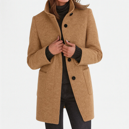Victoria™ Warm High-Collar Coat