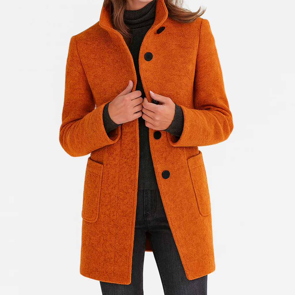 Victoria™ Warm High-Collar Coat