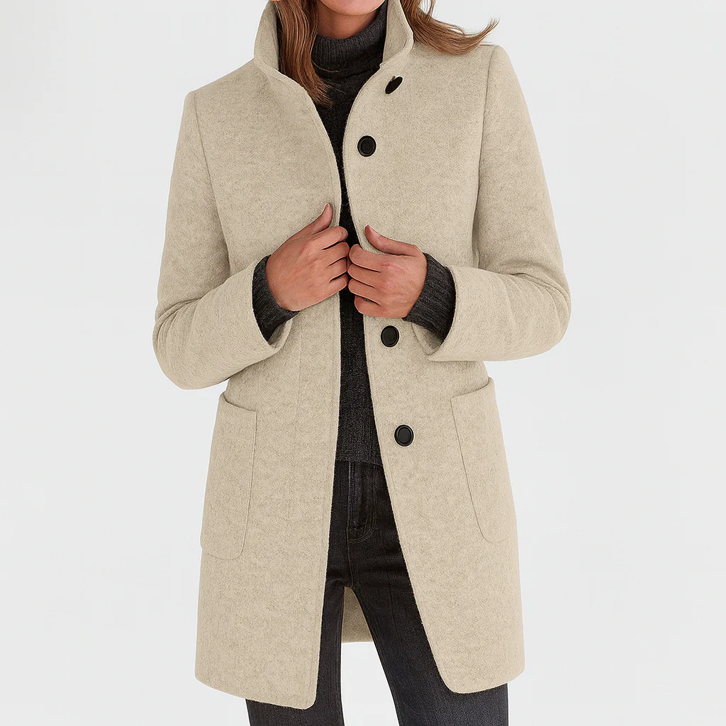 Victoria™ Warm High-Collar Coat