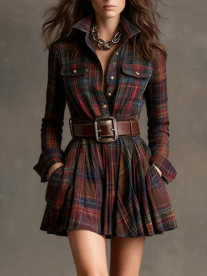 Ruby | Vintage Look Shirt Dress