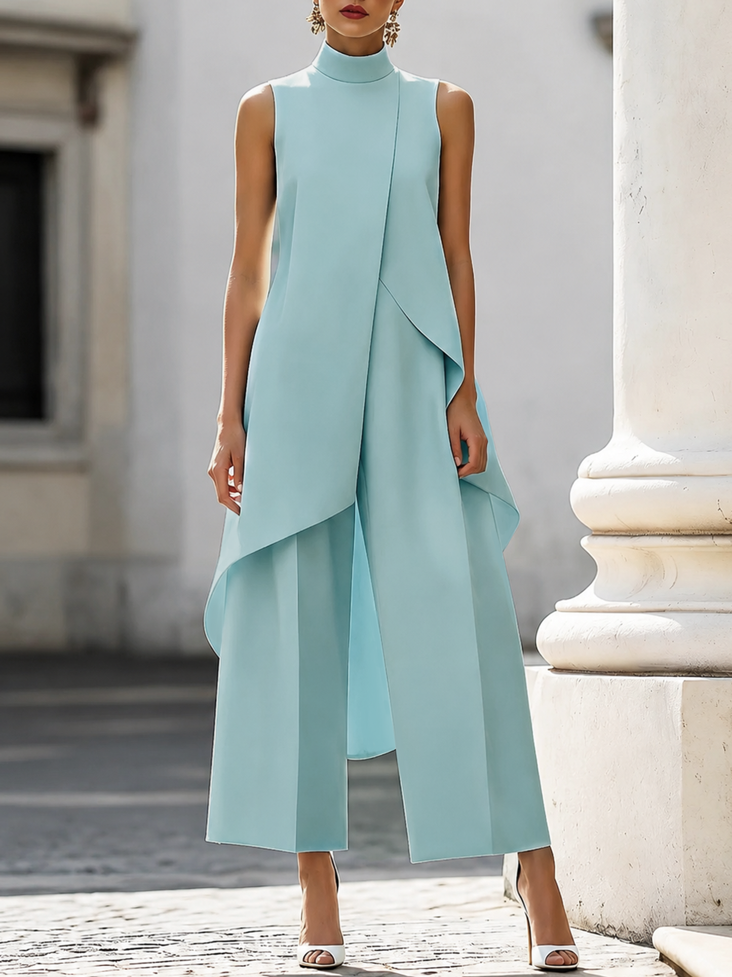 Camara Pant Set Light Blue