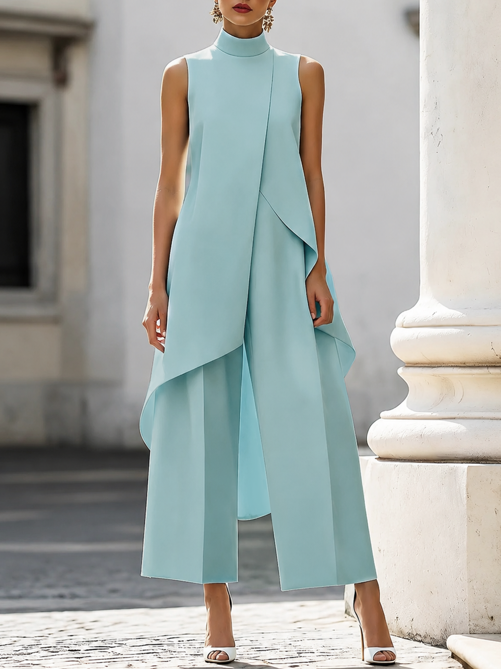Camara Pant Set Light Blue