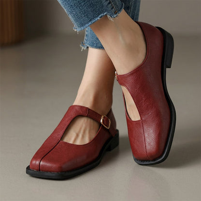 Rosalie™ Comfort Flats — Red