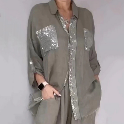 Lesia™ Elegant Set Gray
