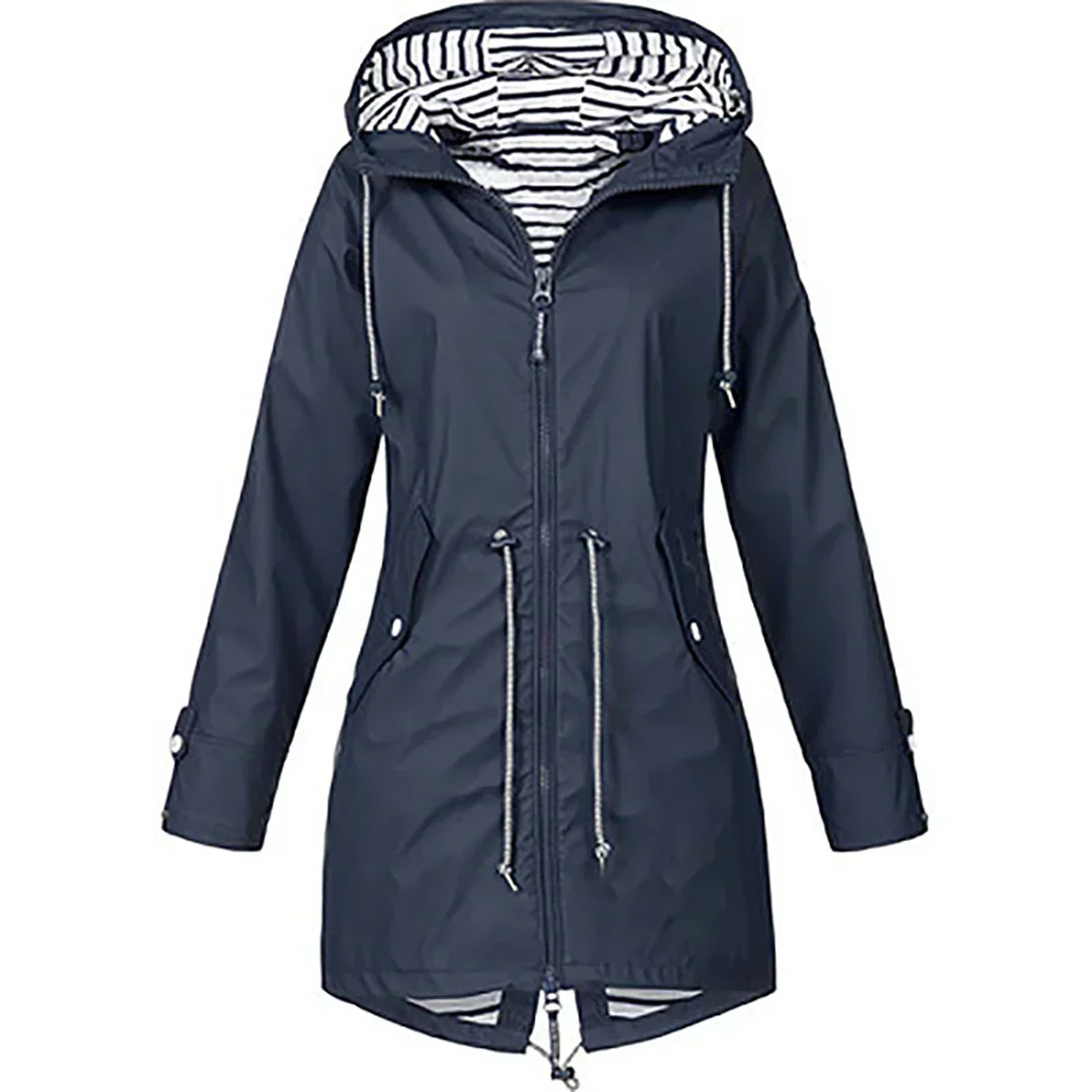 Marylene Rain Jacket Navy