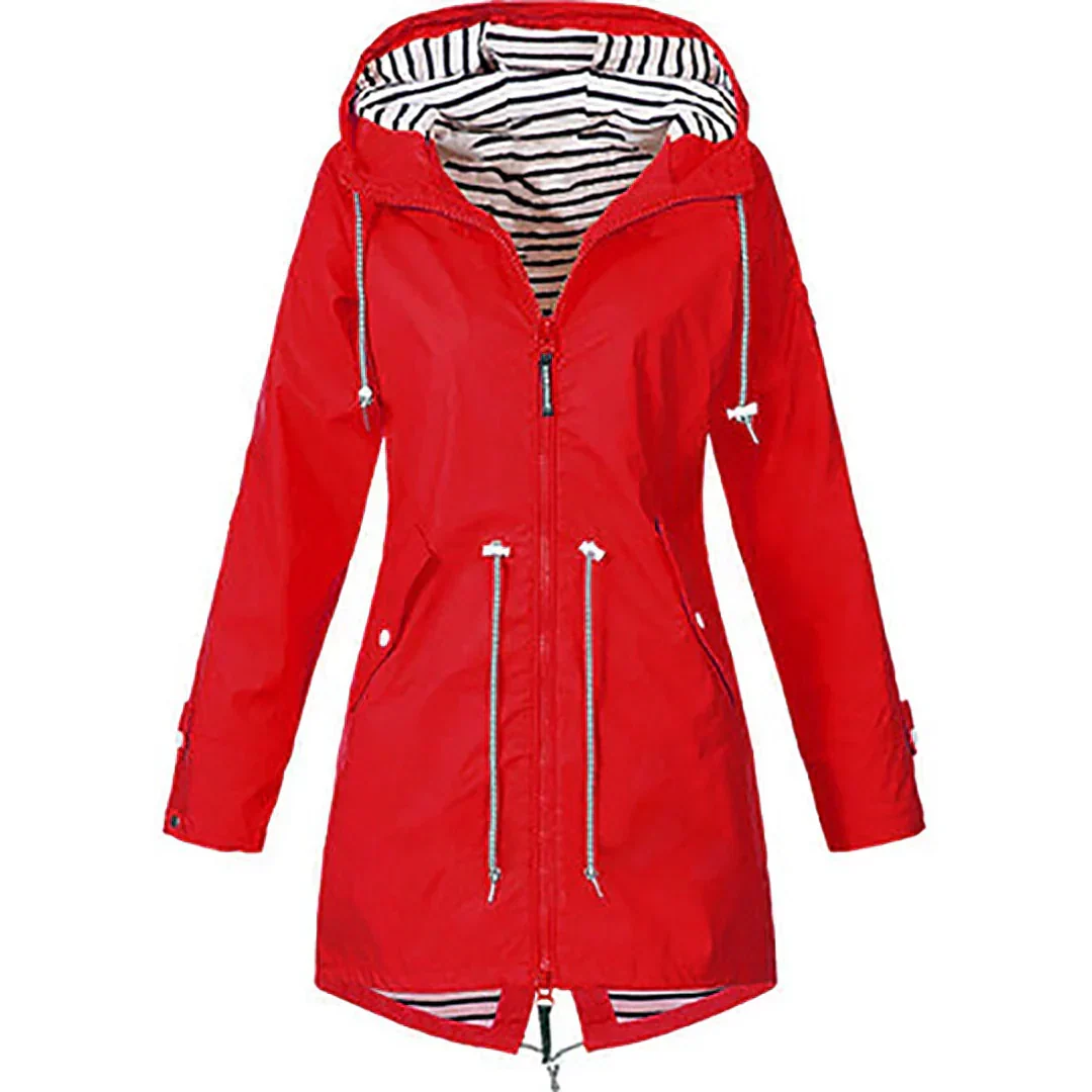 Marylene Rain Jacket Red
