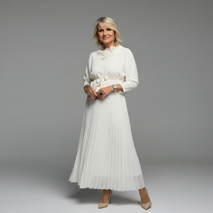Emmie™ Elegant Two-Piece Set | Effortless Knit Layered Dress Set